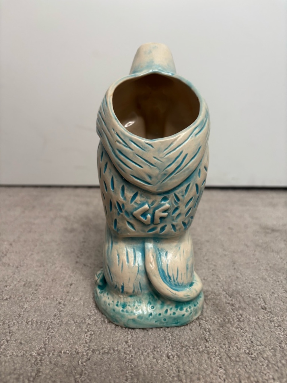 House of Tabu x Order of the Golden Fez Smoking Baboon - Ghost Blue Glaze - Picture 3 of 4